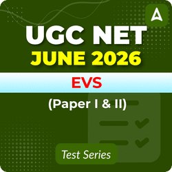 UGC NET EVS (Paper I & II) June 2026 Mock Test