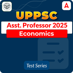 UPPSC Assistant Professor Economics Mock Test 2025
