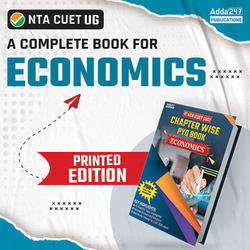 CUET UG Chapterwise PYQ Book Economics | Printed Book By Adda247