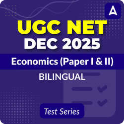 UGC NET Economics (Paper I & II) December 2025 Mock Test