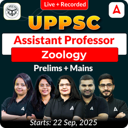 UPPSC Assistant Professor Zoology Prelims + Mains  Complete Foundation Batch 2025 | Online Live + Recorded Classes by Adda 247