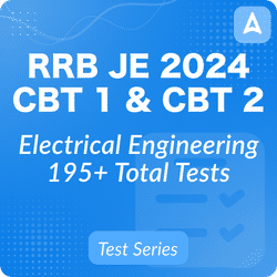 RRB JE Electrical Engineering 2024 CBT 1 & CBT 2 Mock Test Series, Complete English Online Test Series 2024 by Adda247 Telugu