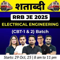 शताब्दी - RRB JE 2025 Electrical Engineering (CBT-1&2) Complete Online Batch | Online Live Classes by Adda 247