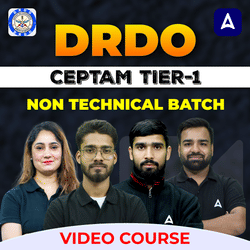 DRDO CEPTAM Tier-1 | Non Technical batch | Video Course By Adda247