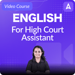 English for High Court Assistant | Video Course by Adda247