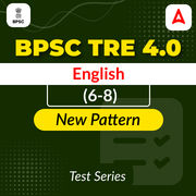BPSC TRE 4.0 English (6-8) Mock Test
