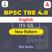 BPSC TRE 4.0 English (11-12) Mock Test