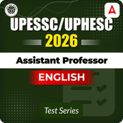 UPESSC/UPHESC Assistant Professor English 2026 Mock Test