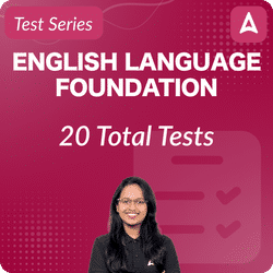 ENGLISH LANGUAGE FOUNDATION TEST SERIES BY ADDA247