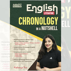 English Literature Chronology In A NUTSHELL useful for UGC Net Exams (English Printed Edition) By Adda247