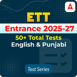 ETT Entrance Test Mock Series 2025-27