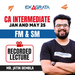 CA Intermediate Financial Management and Strategic Management Regular Batch By Jatin Dembla | Recorded Video Course by Adda 247 |