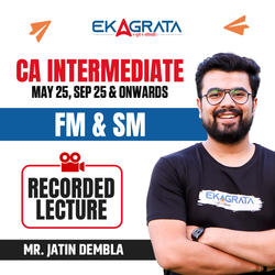 CA Intermediate Financial Management and Strategic Management Regular Batch By Jatin Dembla | Recorded Video Course by Adda 247 |