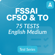 FSSAI CENTRAL FOOD SAFETY OFFICER (CFSO) & Technical Officer