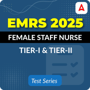 EMRS Female Staff Nurse Tier 1 + Tier II (objective) Mock Test Series