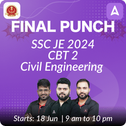 SSC JE Civil Engineering CBT 2 | Online Live Classes by Adda 247