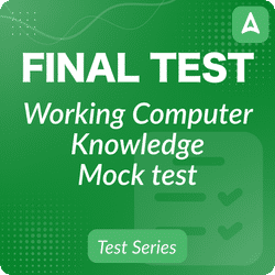 Final Test Working Computer Knowledge | Test Series By Adda247