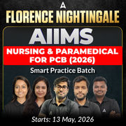 Florence Nightingale AIIMS Nursing & Paramedical for PCB (2026) Smart Practice Batch | Online Live+ Recorded Classes By Adda247