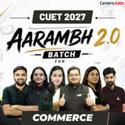 Aarambh 2.0 CUET Commerce 2027 Batch (Live Classes)