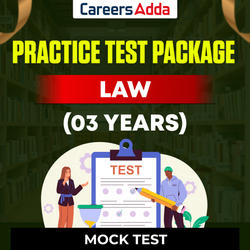 Practice Test Package : LAW (03 Years)