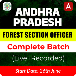 AP  FOREST SECTION OFFICERS(FSO) 2025 | Live+Recorded Batch | Online Live Classes By Adda247