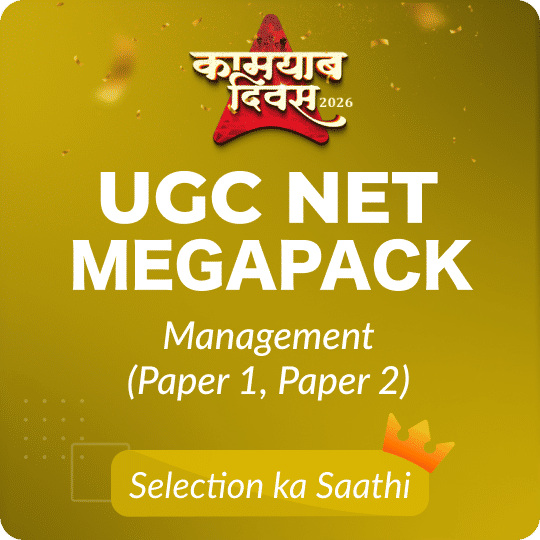 UGC NET MANAGEMENT MEGA PACK (LIVE CLASSES | TEST SERIES | VIDEOS)