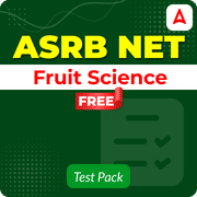 ASRB NET Fruit Science Free Test Pack