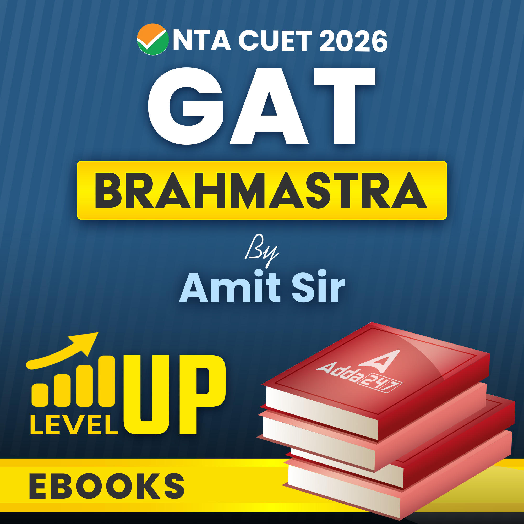 CUET 2026 GAT (General Aptitude Test) Brahmastra By Amit Sir / eBooks By Adda247
