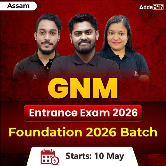 GNM Entrance Exam 2026 | Foundation Batch | Online Live Batch by Adda247