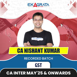 CA-Inter Regular Course for GST for May 25, Sep 25 & onwards | Recorded Batch