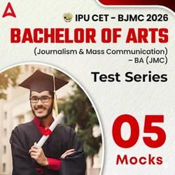 IPU CET - BA(JMC) 2026 | Online Mock Test Series By Adda247