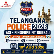 Telangana Police ASI Fingerprint Bureau 2026 Batch | Online Live Classes by Adda 247