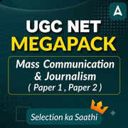 UGC NET | MASS COMMUNICATION & JOURNALISM MEGAPACK I ( PAPER1 , PAPER 2 ) SELECTION KA SAATHI
