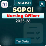 SGPGI Nursing Officer Mock Test 2025-26