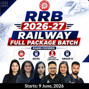 RRB 2026-27 | Full Package Batch | NTPC, ALP, Group D, Technician, Section Controller | Online Live Classes by Adda 247