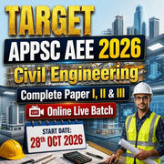 Target APPSC AEE Civil Engineer 2026 | Complete Paper I, II & III | Live + Recorded Batch by Adda247