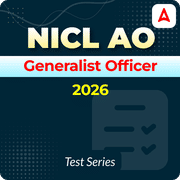 NICL AO Generalist Officer Mock Test Series