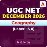 UGC NET Geography (Paper I & II) December 2026 Mock Test