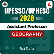UPESSC/UPHESC Assistant Professor Geography 2026 Mock Test