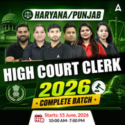 Haryana/Punjab Court Clerk 2026 Complete Batch | Hinglish | Online Live Classes by Adda 247