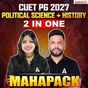 CUET PG 2027 Maha Pack (History + Political Science} | Live + Recorded Classes | Online Coaching by Adda 247