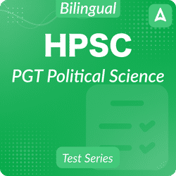 HPSC PGT Political Science 2024, Complete Bilingual online Test Series by Adda247