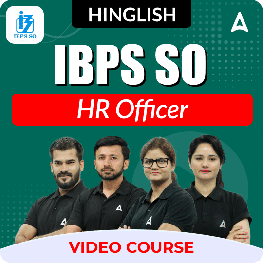 IBPS SO | HR Officer | Video Course by Adda 247