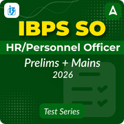 IBPS SO HR/ Personnel Officer 2026 Mock Test Series