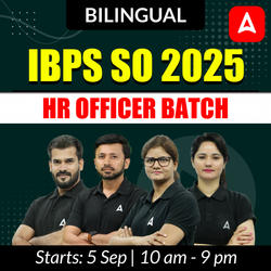 IBPS SO 2026 | HR Officer Batch | Online Live Classes by Adda 247