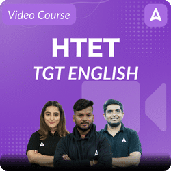 HTET TGT ENGLISH | Video Course by Adda247