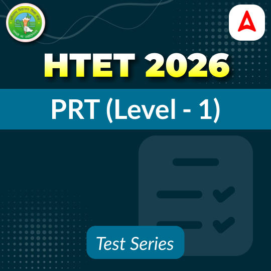 HTET PRT Level-l 2026 Mock Test