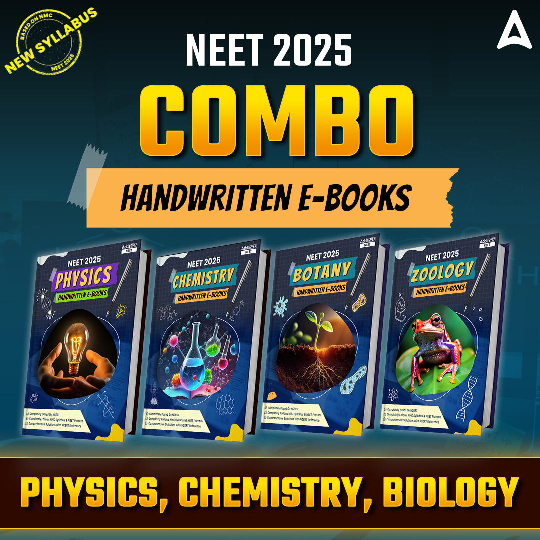 NEET Personalised Handwritten E-Books (Combo Set: Physics, Chemistry, Biology) | Best NEET 2025 E-Book for Revision