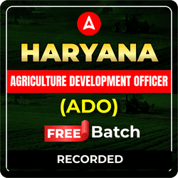 Target Haryana ADO (Agriculture Development Officer) 2025 Free Batch | Recorded Classes by Adda 247