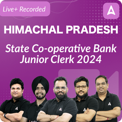 Himachal Pradesh State Co-operative Bank Junior Clerk 2024, Hinglish, Video Course by Adda247